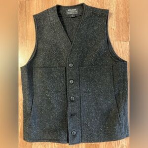 Filson mackinaw wool vest